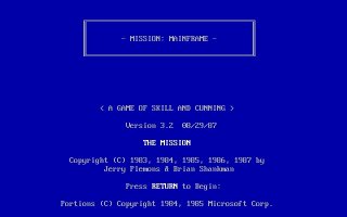 Pantallazo de Mission: Mainframe para PC