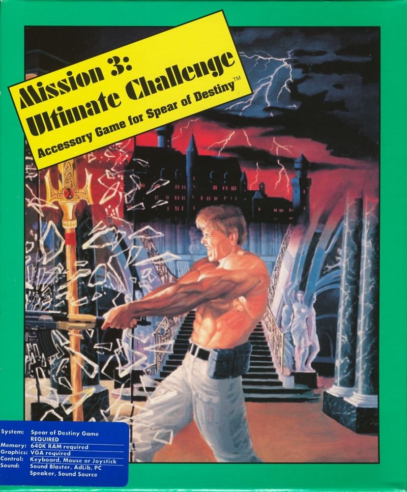 Caratula de Mission 3: Ultimate Challenge - Accessory Game for Spear of Destiny para PC
