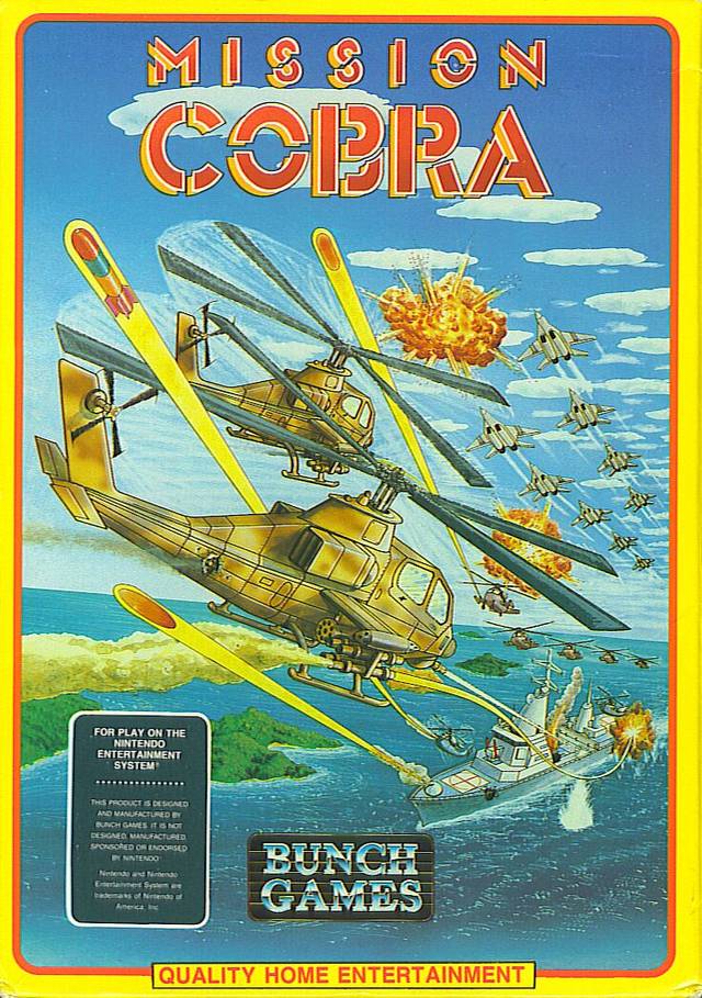 Caratula de Mission Cobra para Nintendo (NES)