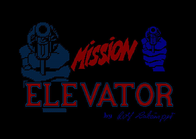 Pantallazo de Mission Elevator para Amstrad CPC