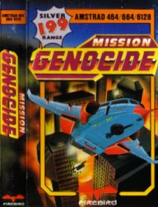 Caratula de Mission Genocide para Amstrad CPC