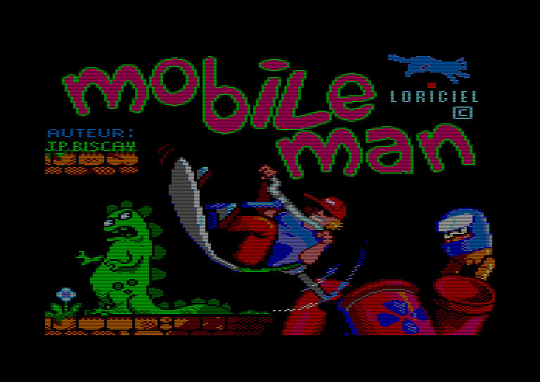 Pantallazo de Mobile Man para Amstrad CPC