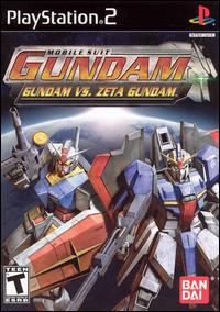 Caratula de Mobile Suit Gundam: Gundam vs. Zeta Gundam para PlayStation 2