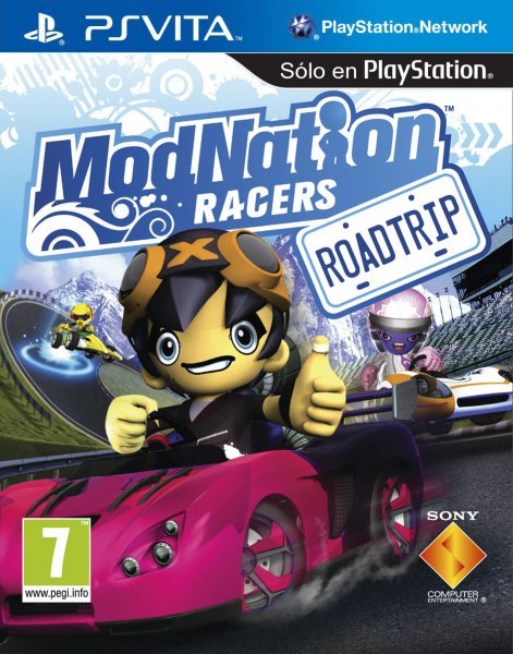 Caratula de Modnation Racers: Road Trip para PS Vita