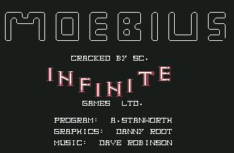 Pantallazo de Moebius para Commodore 64