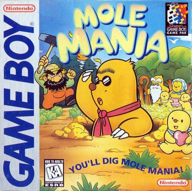 Caratula de Mole Mania para Game Boy