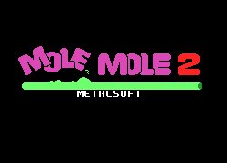 Pantallazo de Mole Mole 2 para MSX