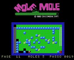 Pantallazo de Mole Mole para MSX