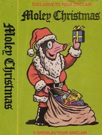 Caratula de Moley Christmas para Spectrum