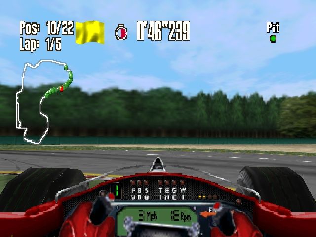 Pantallazo de Monaco Grand Prix para Nintendo 64