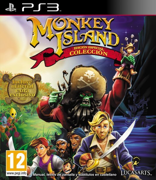 Caratula de Monkey Island Edición Especial Colección para PlayStation 3