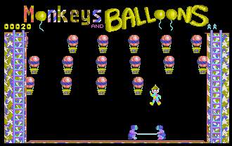 Pantallazo de Monkeys and Balloons para Atari ST