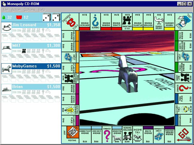 Pantallazo de Monopoly CD-ROM para PC