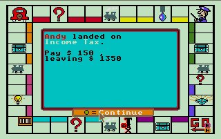Pantallazo de Monopoly para Atari ST