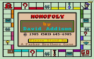 Pantallazo de Monopoly para Atari ST