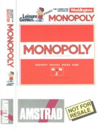 Caratula de Monopoly para Amstrad CPC