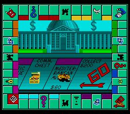 Pantallazo de Monopoly para Sega Megadrive