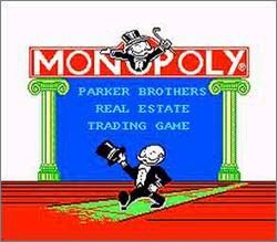 Pantallazo de Monopoly para Nintendo (NES)