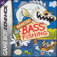 Caratula de Monster! Bass Fishing para Game Boy Advance
