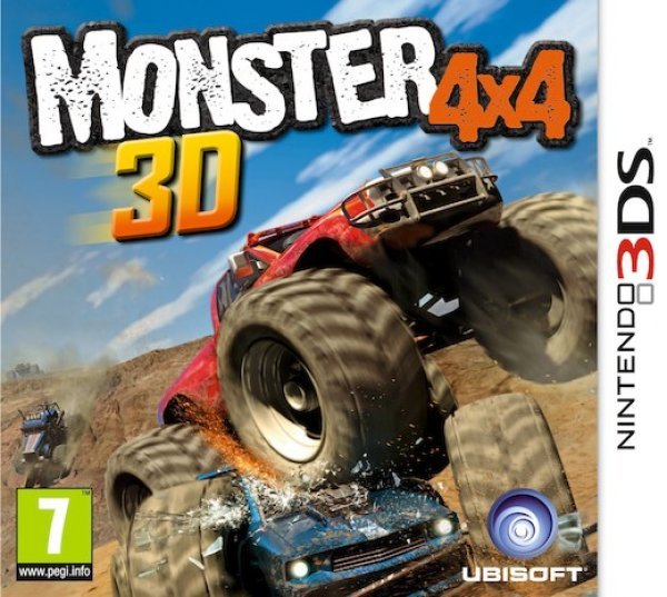 Caratula de Monster 4x4 3D para Nintendo 3DS