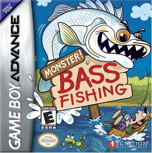 Caratula de Monster Bass Fishing para Game Boy Advance