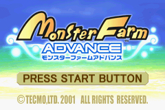 Pantallazo de Monster Farm Advance (Japonés) para Game Boy Advance