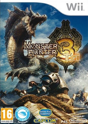 Caratula de Monster Hunter 3 para Wii