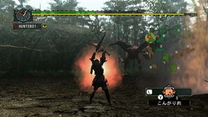 Pantallazo de Monster Hunter G para Wii