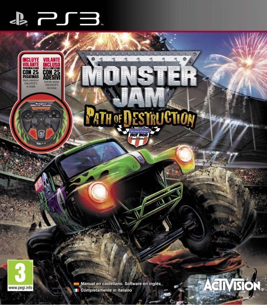 Caratula de Monster Jam: Path Of Destruction para PlayStation 3