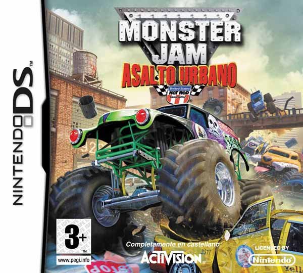 Caratula de Monster Jam: Urban Assault para Nintendo DS