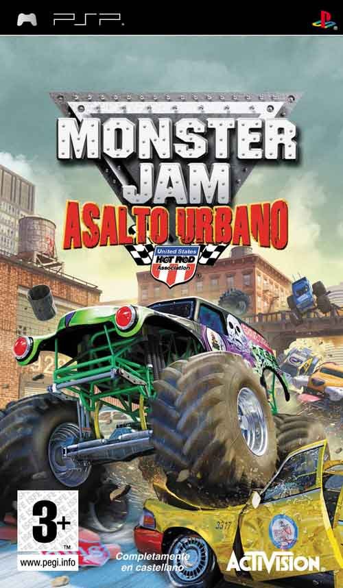Caratula de Monster Jam: Urban Assault para PSP