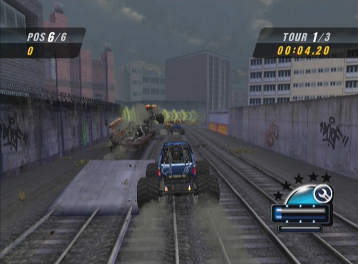 Pantallazo de Monster Jam: Urban Assault para Wii