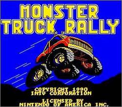 Pantallazo de Monster Truck Rally para Nintendo (NES)