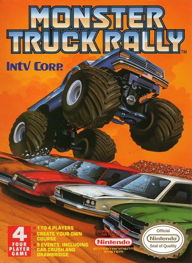 Caratula de Monster Truck Rally para Nintendo (NES)