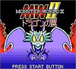 Pantallazo de Monster World II (Japonés) para Gamegear