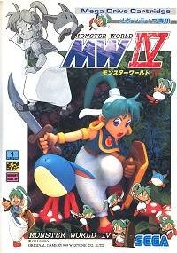 Caratula de Monster World IV (Japonés) para Sega Megadrive
