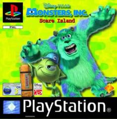 Caratula de Monsters Inc - Scare Island para PlayStation