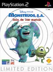 Caratula de Monstruos S.A. (Monsters Inc.) La Isla de los Sustos para PlayStation 2