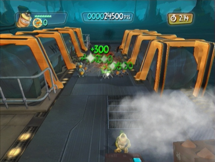 Pantallazo de Monstruos contra Alienígenas para Wii