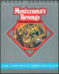 Caratula de Montezuma´s Revenge para Commodore 64