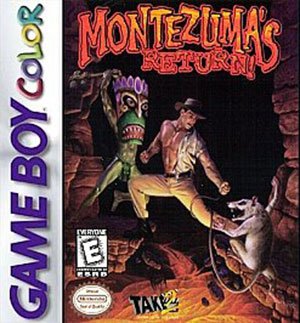 Caratula de Montezuma's Return para Game Boy Color