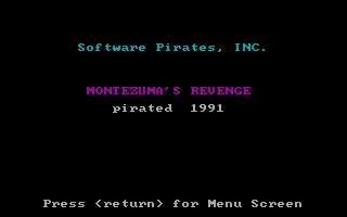 Pantallazo de Montezuma's Revenge para PC