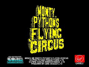 Pantallazo de Monty Python's Flying Circus para Spectrum
