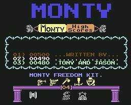 Pantallazo de Monty on the Run para Commodore 64