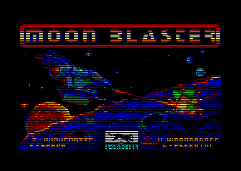 Pantallazo de Moon Blaster para Amstrad CPC