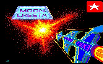Pantallazo de Moon Cresta para Amstrad CPC