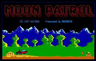 Pantallazo de Moon Patrol para Atari ST