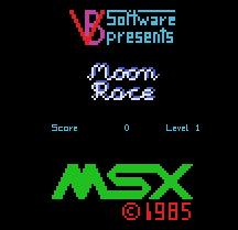Pantallazo de Moon Race para MSX