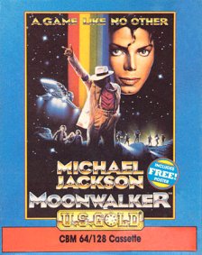 Caratula de Moonwalker - The Computer Game para Commodore 64