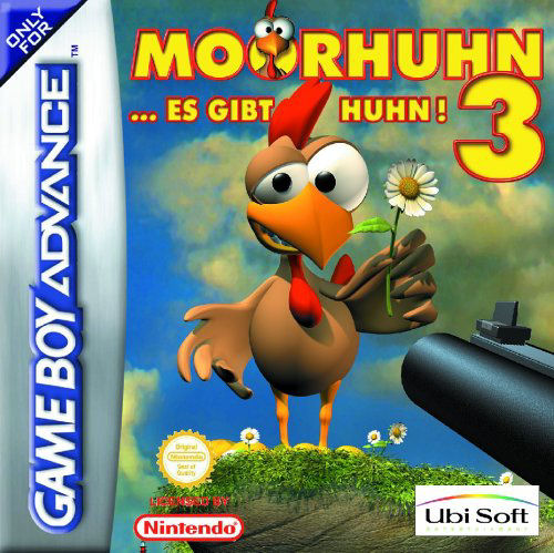 Caratula de Moorhen 3 Chicken Chase para Game Boy Advance
